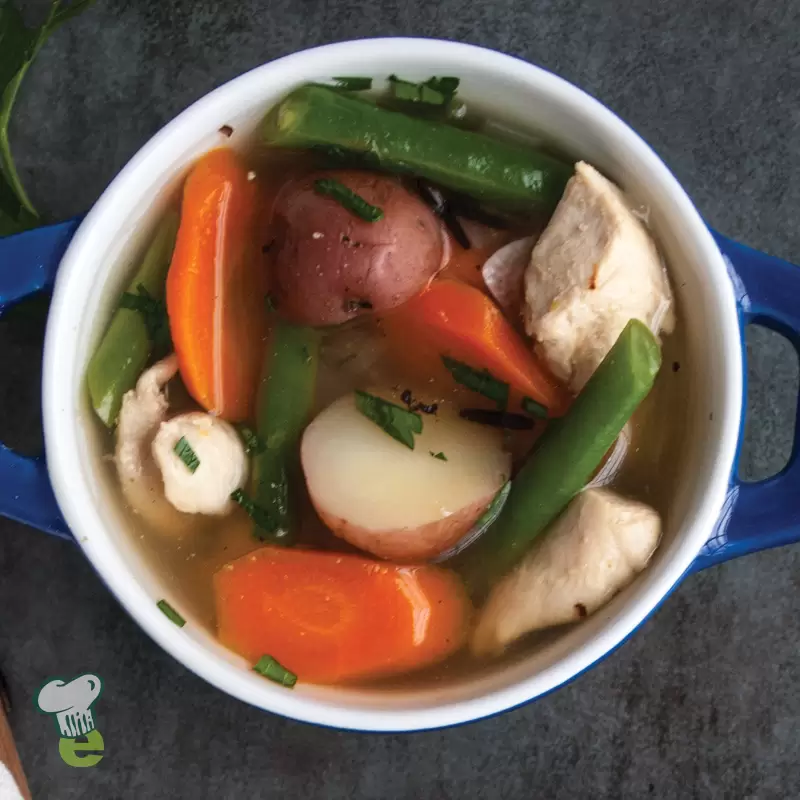 Heart Healthy Chicken and Rice Stew | Diabetic Friendly