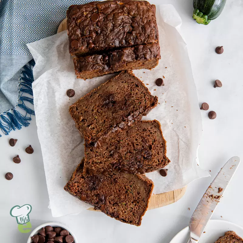 Heart Healthy Chocolate Zucchini Bread