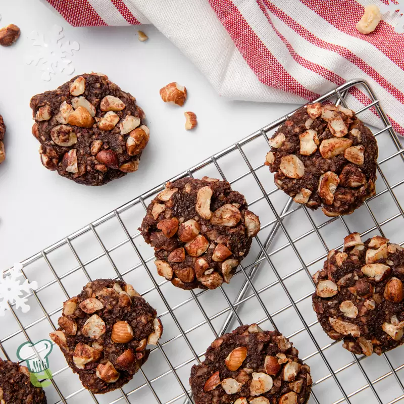 Heart Healthy Chocolate Hazelnut Cookies