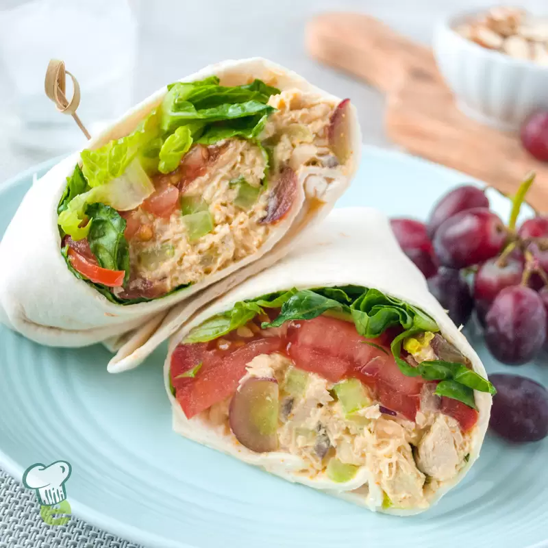 Healthy Curry Tuna Salad Wrap Recipe | Diabetic-Friendly