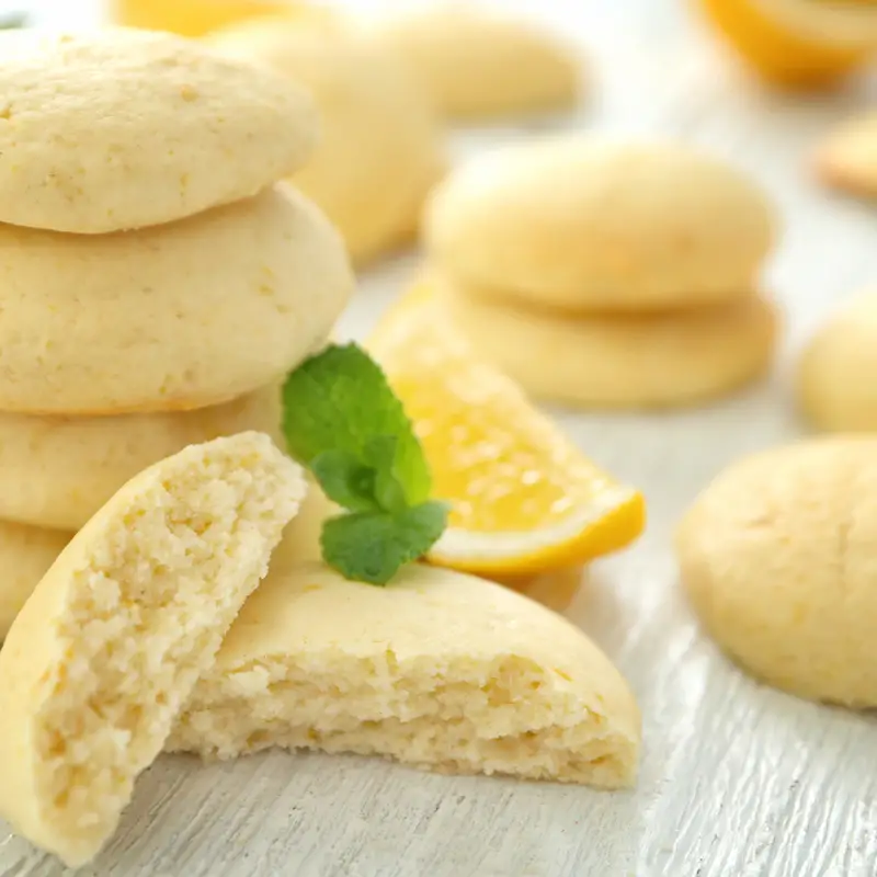Heart Healthy Lemon Yogurt Cookies